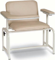 Extra Large Padded Blood Drawing Chair - 2575 XL